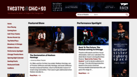 What Theatreinchicago.com website looks like in 2024 