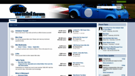 What Theminiforum.co.uk website looks like in 2024 
