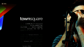 What Townsquaremedia.com website looks like in 2024 