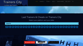 What Trainerscity.com website looks like in 2024 