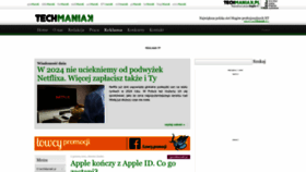 What Techmaniak.pl website looks like in 2024 