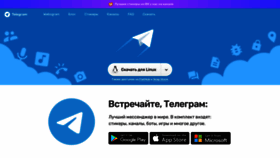 What Tlgrm.ru website looks like in 2024 