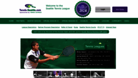 What Tennis-seattle.com website looks like in 2024 