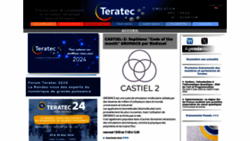 What Teratec.eu website looks like in 2024 