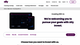 What Tradeking.com website looks like in 2024 