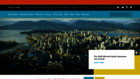 What Tourismvancouver.com website looks like in 2024 