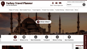 What Turkeytravelplanner.com website looks like in 2024 