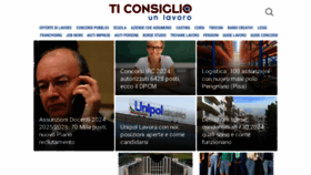 What Ticonsiglio.com website looks like in 2024 