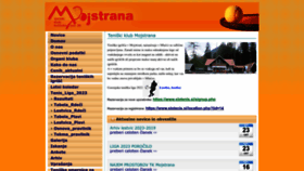 What Tenis-klubmoj.si website looks like in 2024 