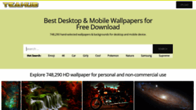 What Teahub.io website looked like in 2024 (1 year ago)
