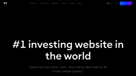 What Tradingview.com website looks like in 2024 