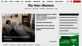 What Theintermountain.com website looked like in 2024 (1 year ago)