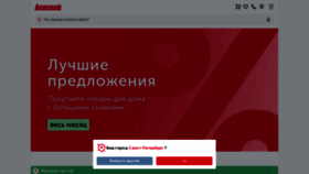 What Tddomovoy.ru website looks like in 2024 