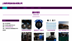 What Tianzewulian.com website looks like in 2024 