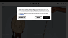 What Trussardi.com website looks like in 2024 