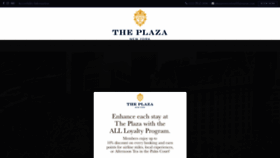 What Theplazany.com website looks like in 2024 
