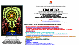 What Traditio.com website looks like in 2024 