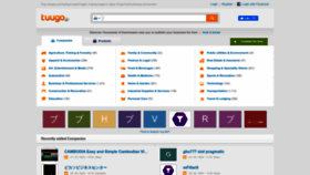 What Tuugo.jp website looked like in 2024 (1 year ago)