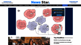 What Thenewsstar.com website looks like in 2024 