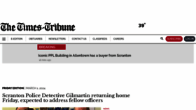 What Thetimes-tribune.com website looks like in 2024 