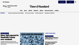 What Times-standard.com website looks like in 2024 