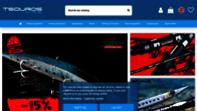 What Tsourosmarine.gr website looks like in 2024 