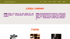 What Tianarowe.com website looks like in 2024 