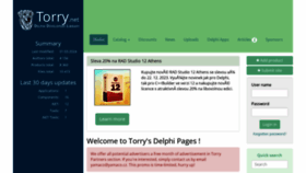 What Torry.net website looks like in 2024 