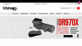 What Thedashcamstore.com website looks like in 2024 