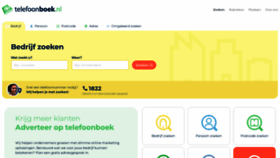 What Telefoonboek.nl website looks like in 2024 