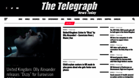 What Thetelegraphnewstoday.com website looks like in 2024 