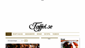 What Taffel.se website looks like in 2024 