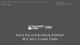 What Theshorttermshop.com website looks like in 2024 
