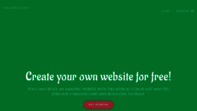 What Thelateblog.com website looks like in 2024 