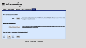 What Take-a-screenshot.org website looks like in 2024 