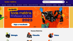 What Todamateria.com.br website looks like in 2024 