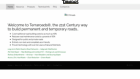 What Terraroads.com website looks like in 2024 