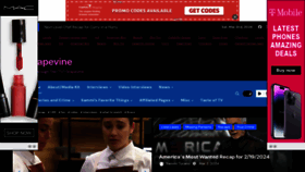 What Tvgrapevine.com website looks like in 2024 
