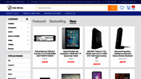 What Tab-retail.co.uk website looks like in 2024 