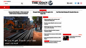 What Thegoan.net website looks like in 2024 