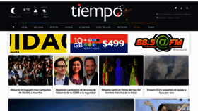 What Tiempo.com.mx website looks like in 2024 