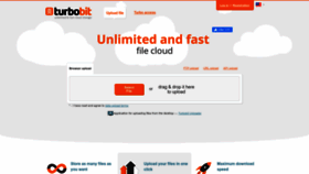 What Turbobita.net website looks like in 2024 