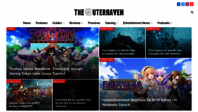 What Theouterhaven.net website looks like in 2024 