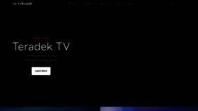 What Teradek.com website looks like in 2024 