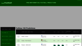 What Talkfootball.co.uk website looks like in 2024 
