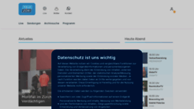 What Telezueri.ch website looked like in 2024 (1 year ago)