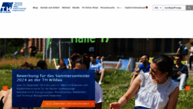 What Th-wildau.de website looked like in 2024 (1 year ago)