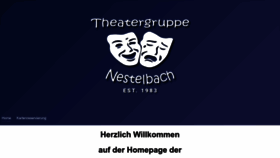 What Theatergruppe-nestelbach.com website looks like in 2024 