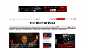 What Toi.in website looks like in 2024 