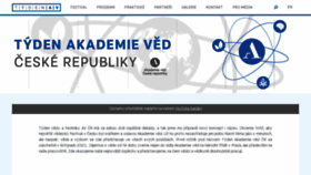 What Tydenavcr.cz website looks like in 2024 